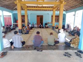 RAPAT KRING DI KELOMPOK TANI WARGA BAKTI DUSUN WARENG KALURAHAN SEMANU